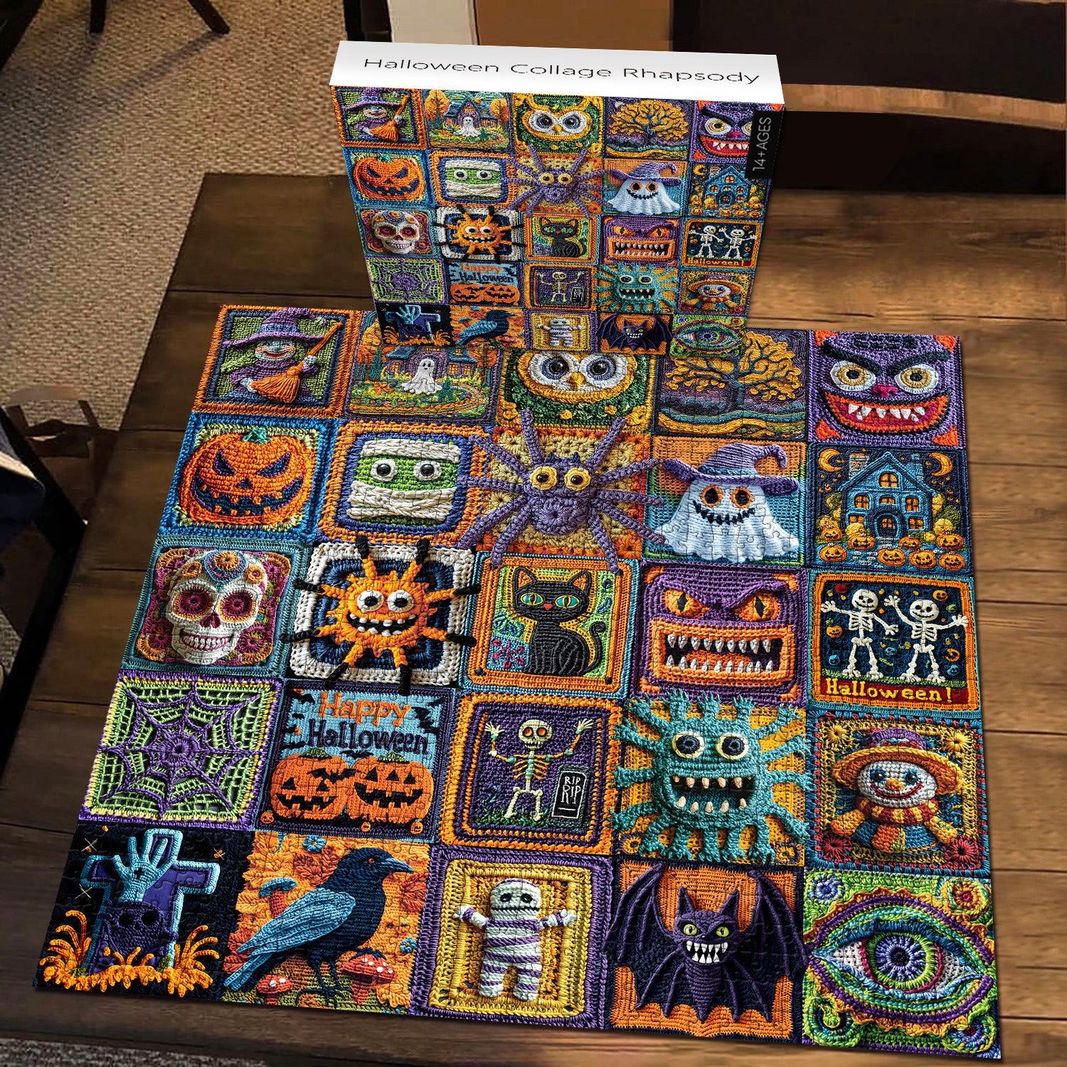 Halloween Collage Rhapsody puzzle puzzle 1000 pezzi