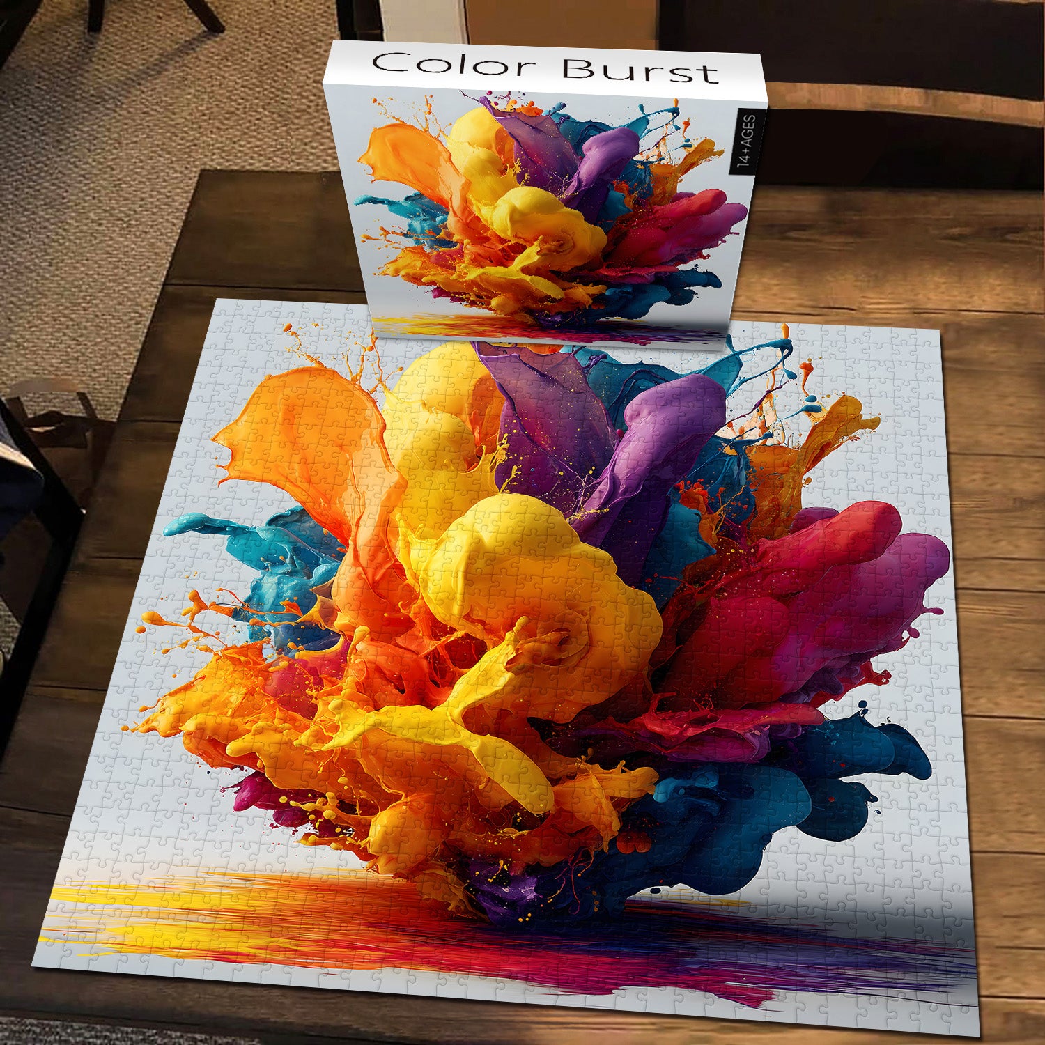 Pieci di puzzle a colpa a colori 1000 pezzi