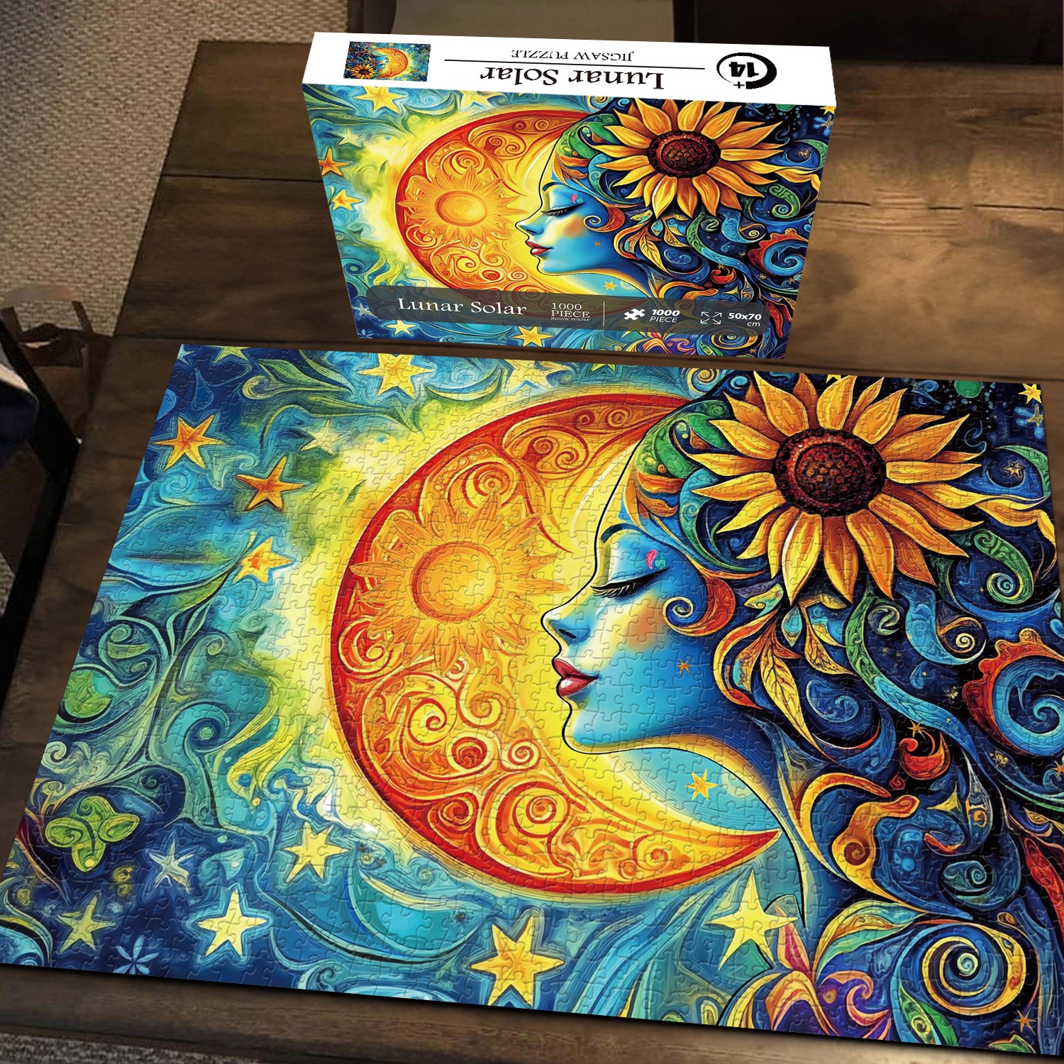 Puzzle puzzle solare lunare 1000 pezzi