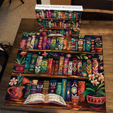 Fantasy Color Bibliothèque Puzzle de puzzle 1000 pièces