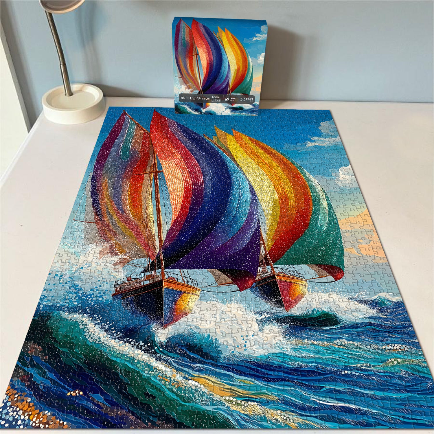 Cavalcare le onde puzzle puzzle 1000 pezzi