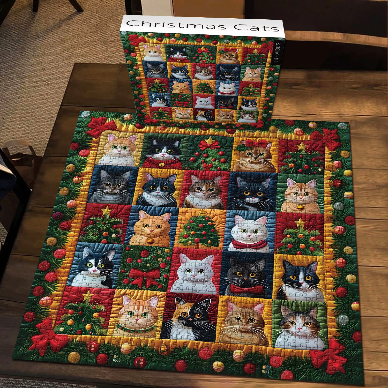 Capi di Natale puzzle puzzle 1000 pezzi