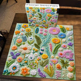 Punti floreali puzzle puzzle 1000 pezzi