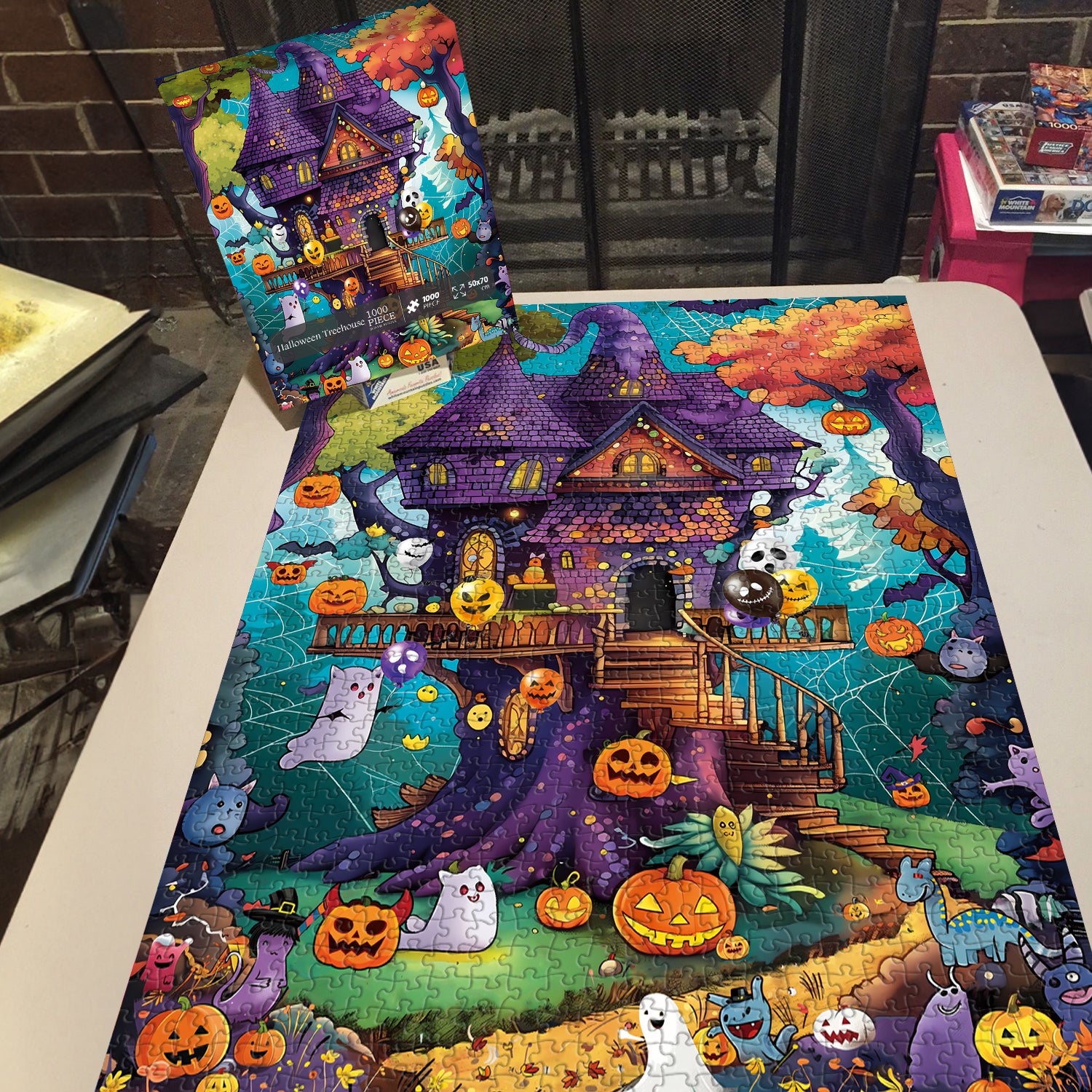 Halween Treehouse House puzzle puzzle 1000 pezzi