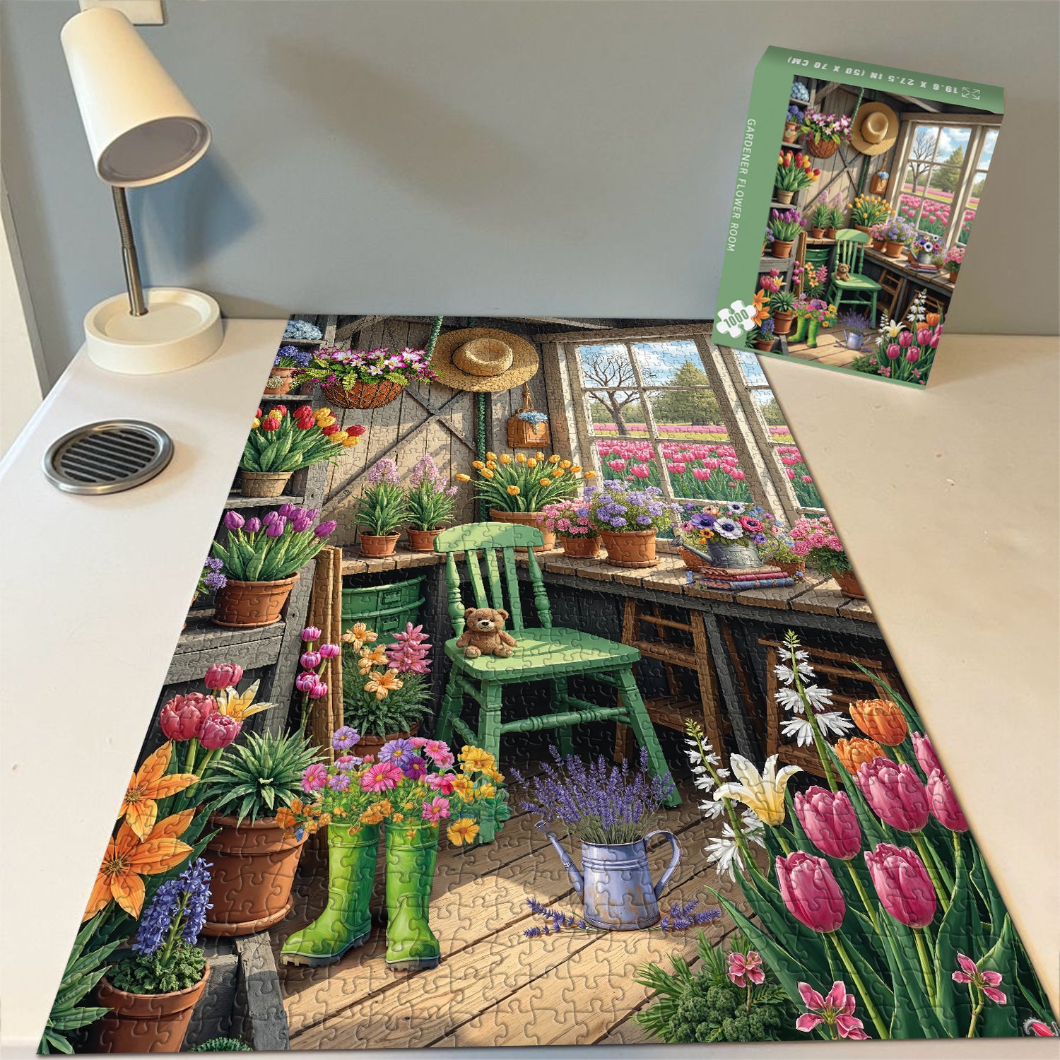 Gardener Flower Room College Puzzle 1000 pezzi