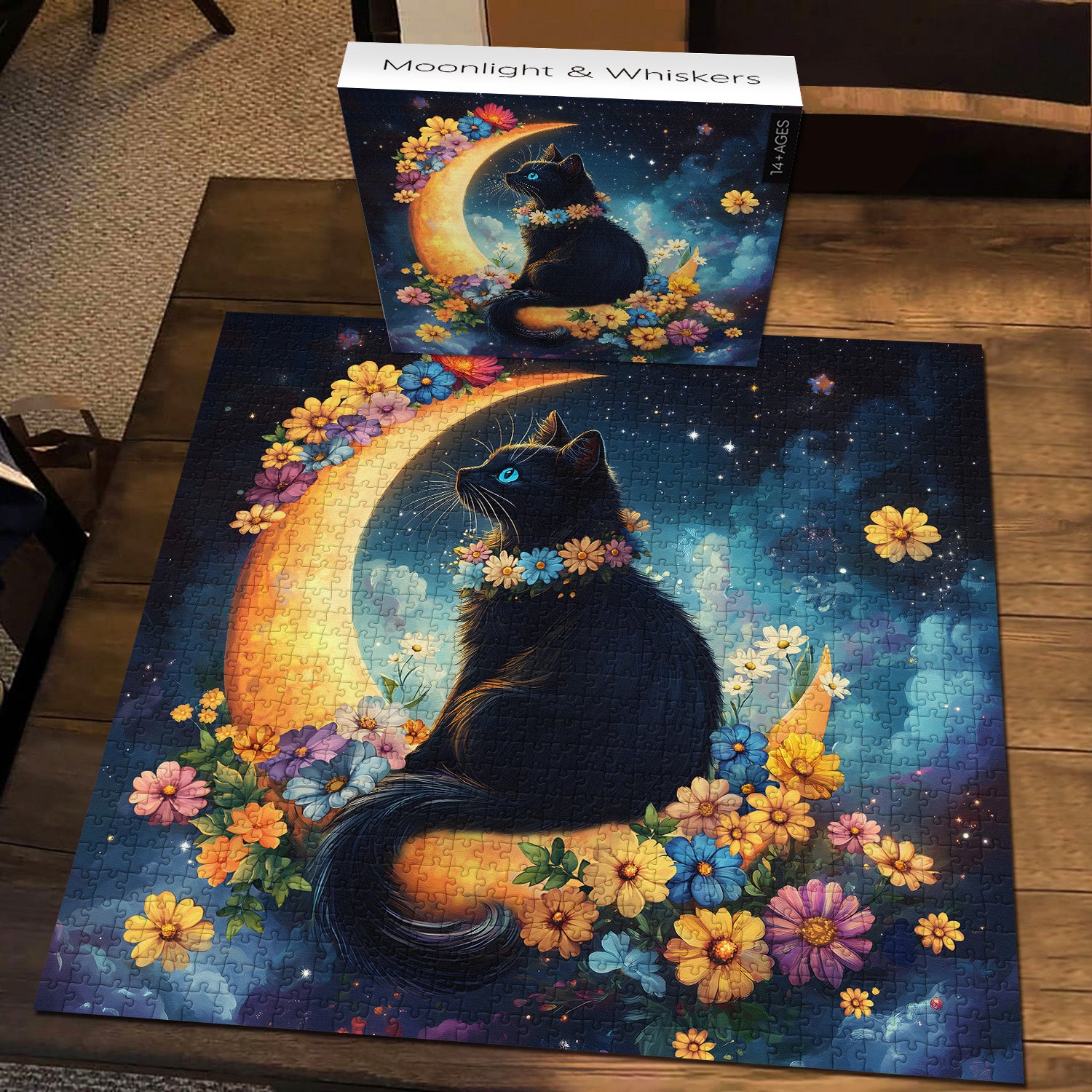 Moonlight & Whiskers puzzle puzzle 1000 pezzi