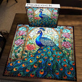 Rompecabezas de pavo real 1000 piezas