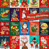 2024 PUALLE AVVENTO CALENDARIO DEL CALENDAGGIO 1000 pezzi