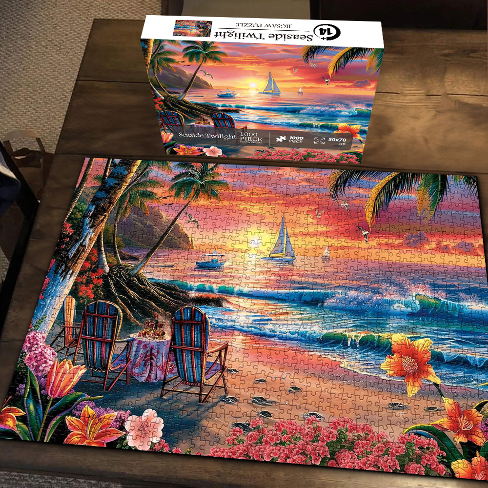 Seaside Twilight puzzle puzzle 1000 pezzi