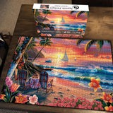 Seaside Twilight puzzle puzzle 1000 pezzi