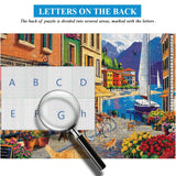 Puzzle cittadino da mare 1000 pezzi