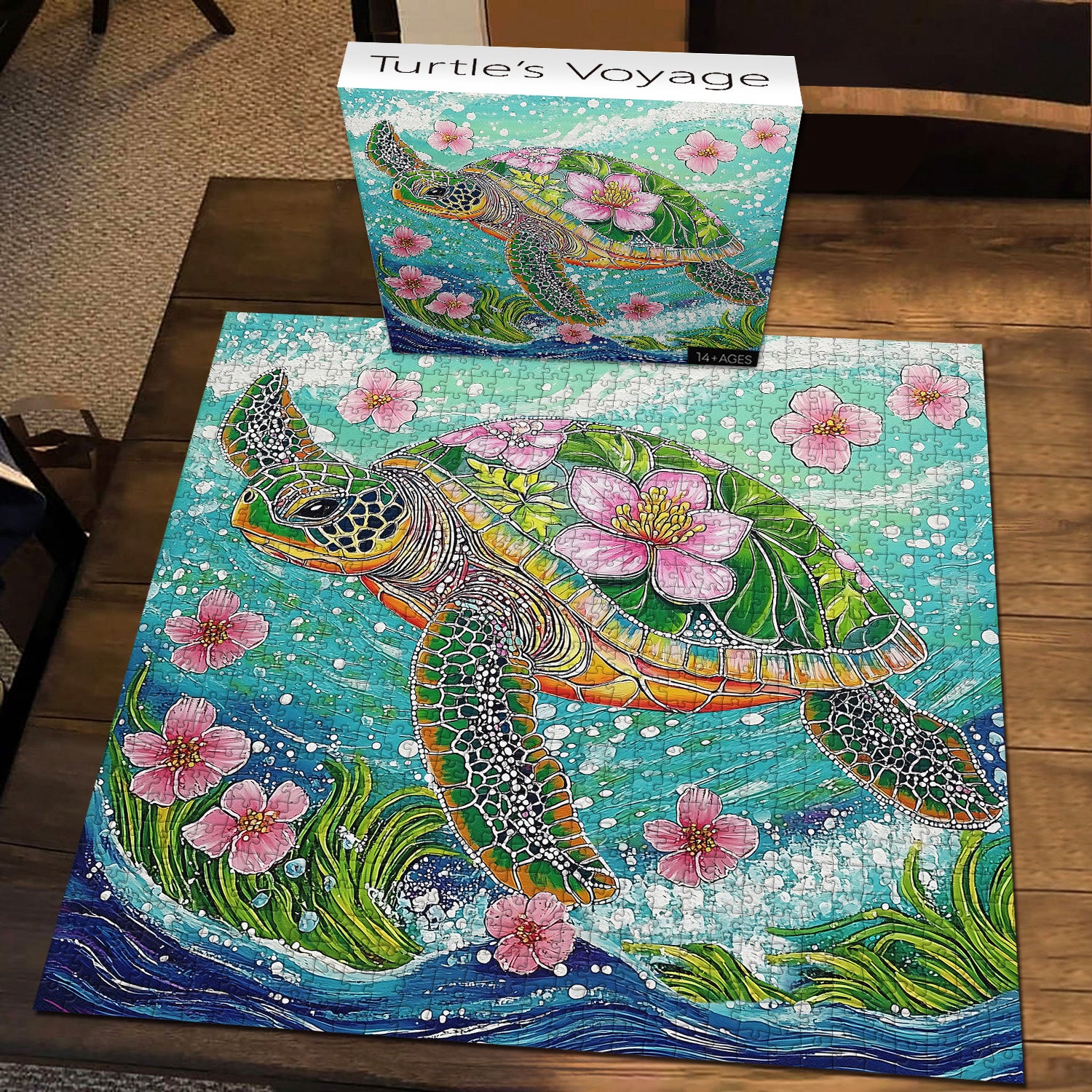 Turtle's Voyage Jigsaw Puzzle 1000 pezzi