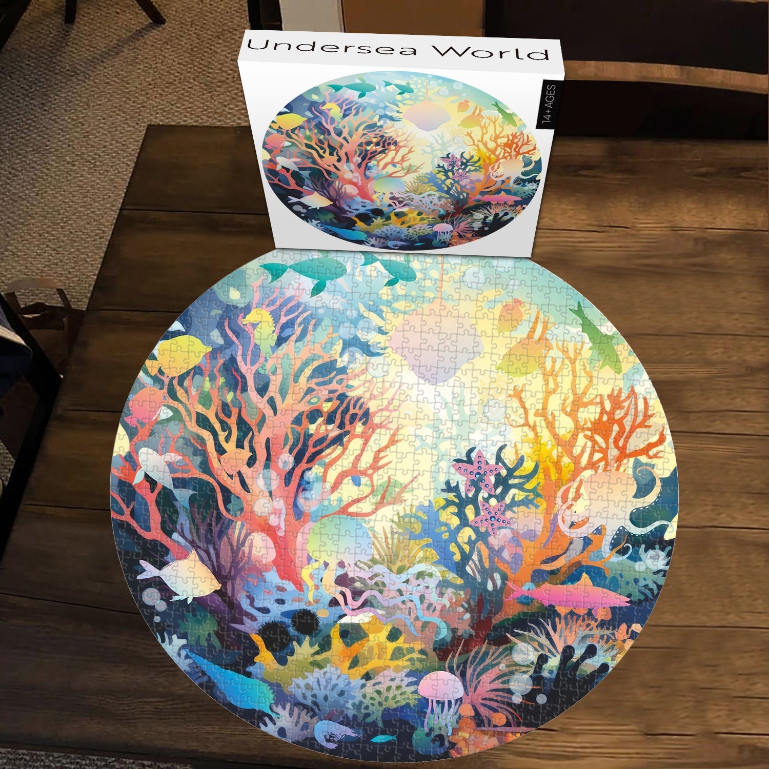 Unterwasser -Weltprozzel -Puzzle 1000 Stücke