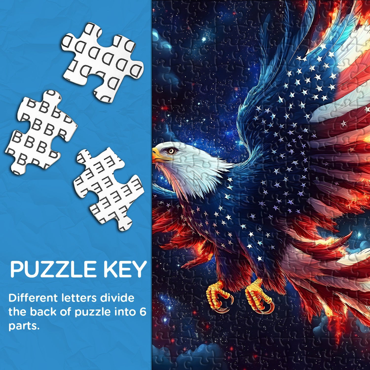 Ali di libertà puzzle 1000 pezzi