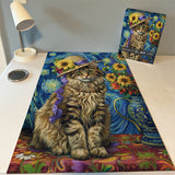 Van Gogh Cat puzzle puzzle 1000 pezzi