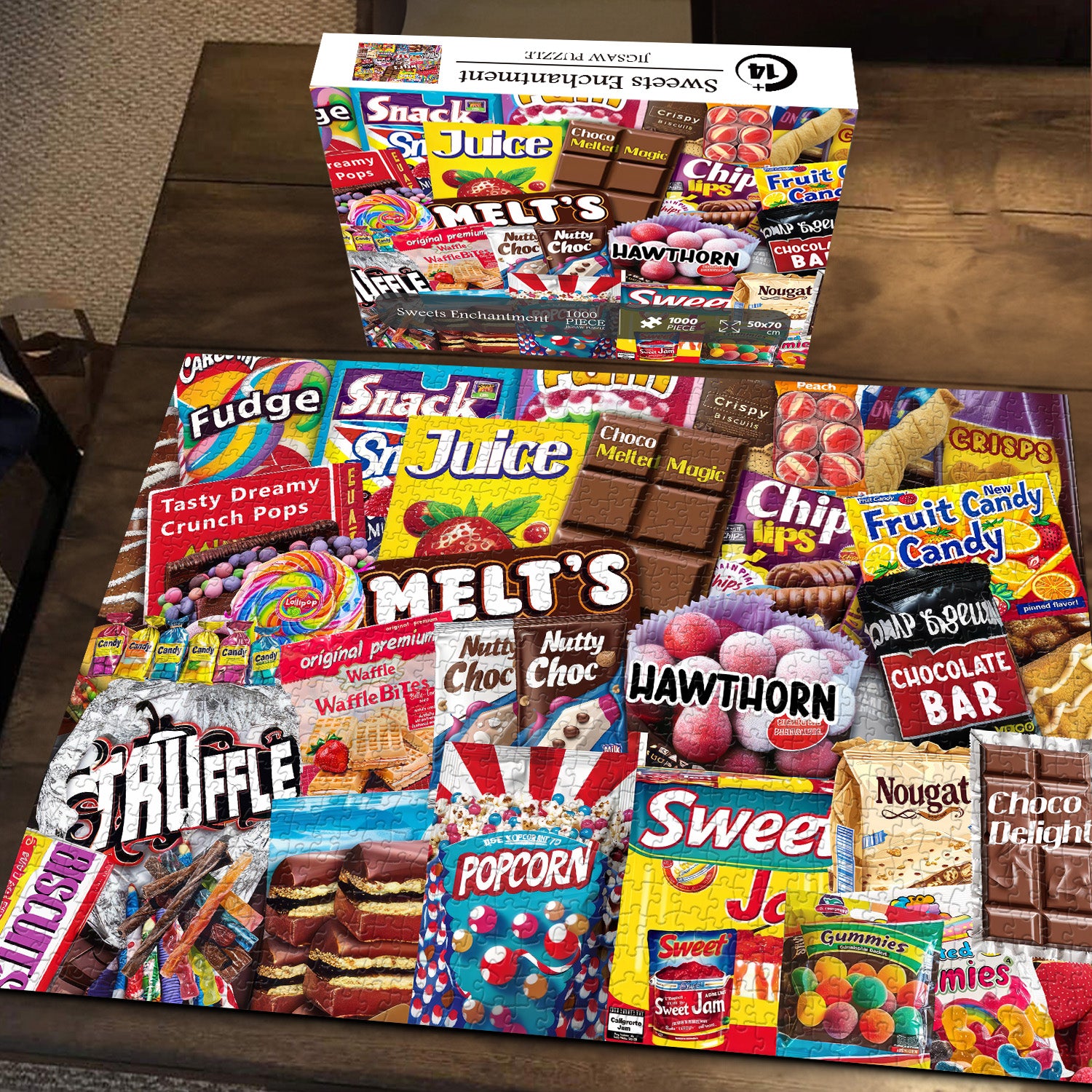 Dolci incantesimi puzzle puzzle 1000 pezzi