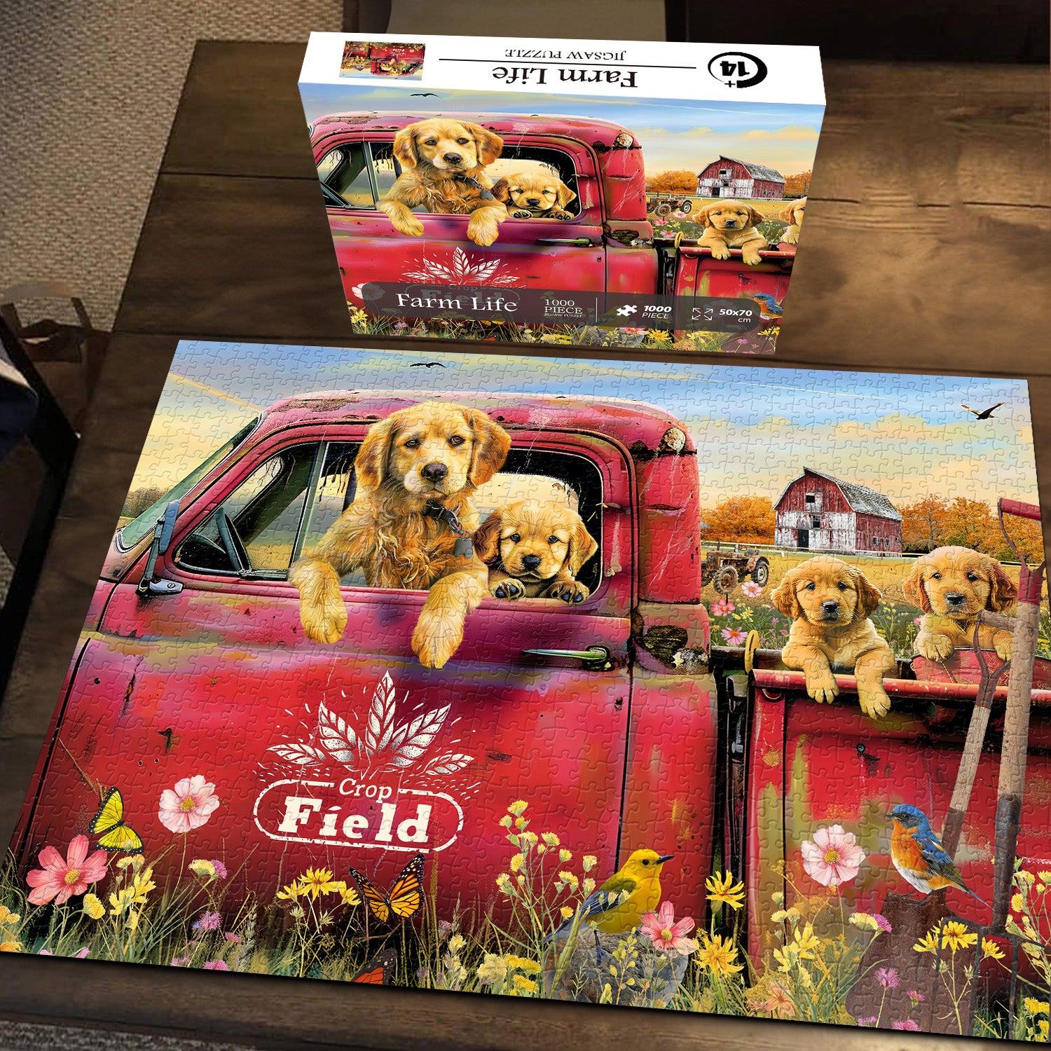 Farm Life Jigsaw Puzzle 1000 Pieces