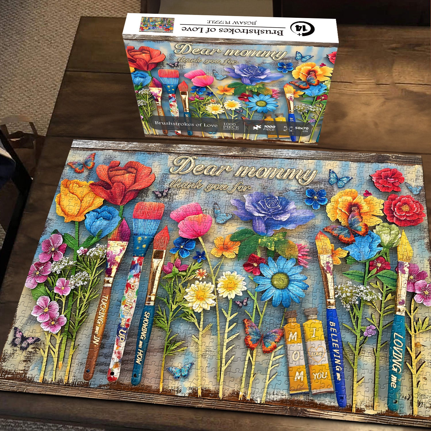 Pennellate d'amore puzzle puzzle 1000 pezzi
