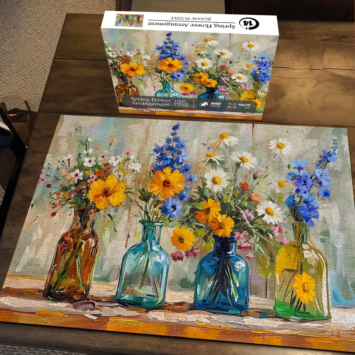 Spring Flower Arrangement Jigsaw Puzzle 1000 Pieces
