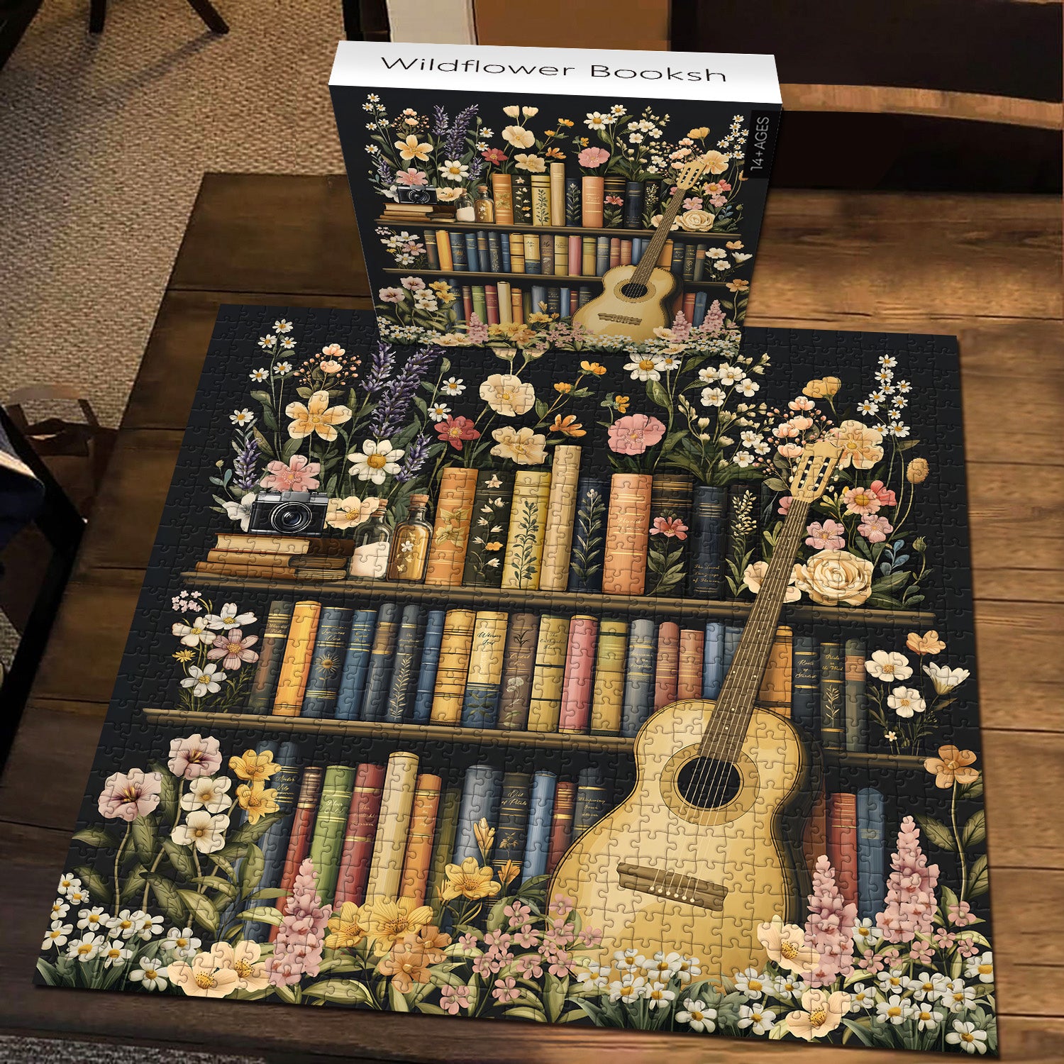Pezzi di libri da scacchiera da scaffale per libreria selvatica 1000 pezzi