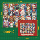 Happy Christmas Cats puzzle puzzle 1000 pezzi