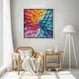 Petali d'arte colorati puzzle puzzle 1000 pezzi