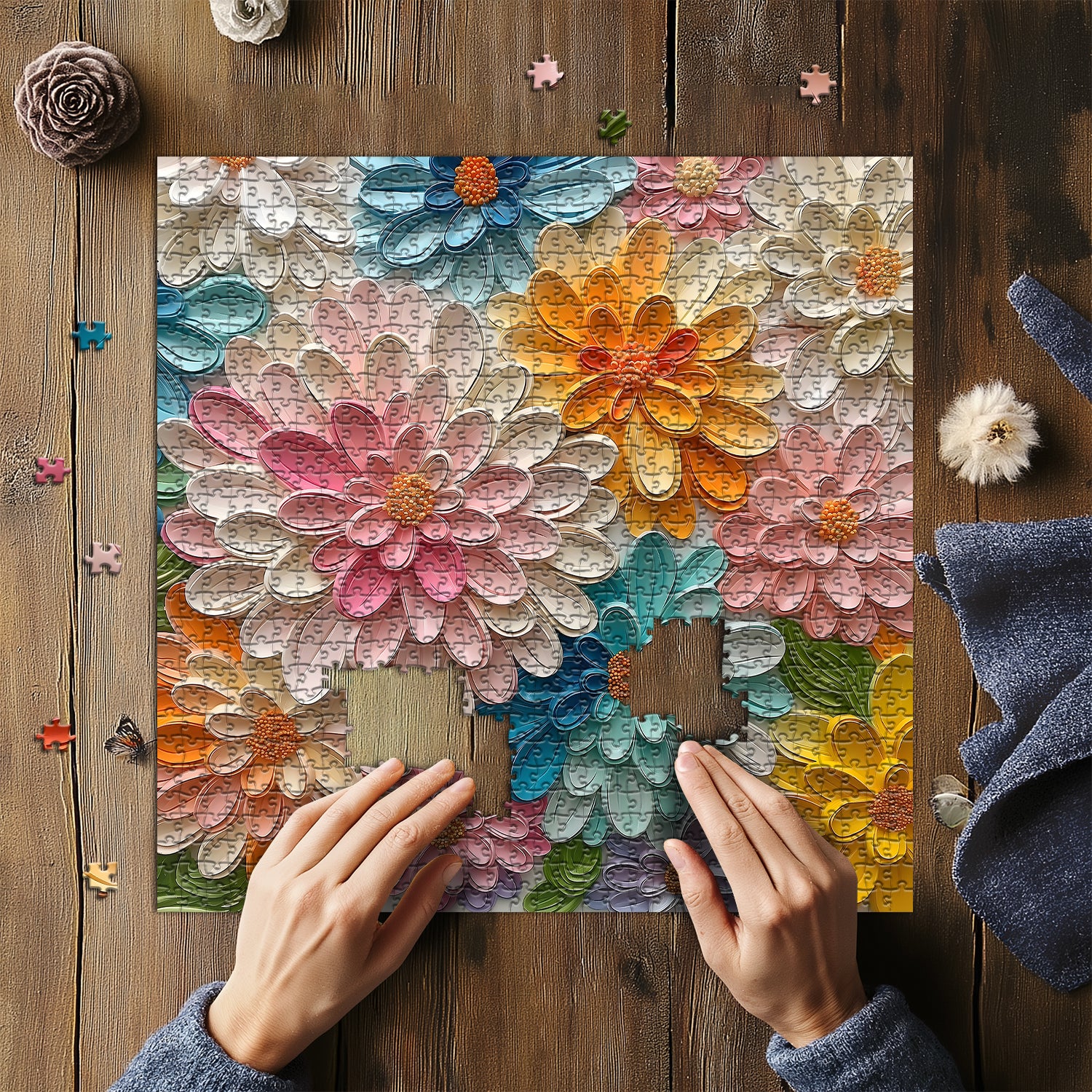 Vivido blossom beauty puzzle puzzle 1000 pezzi