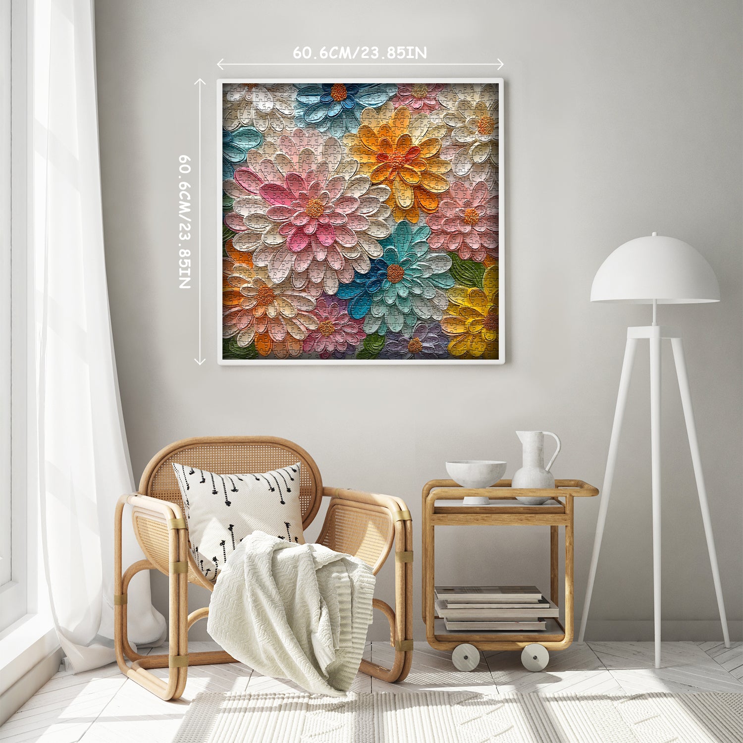 Vivido blossom beauty puzzle puzzle 1000 pezzi