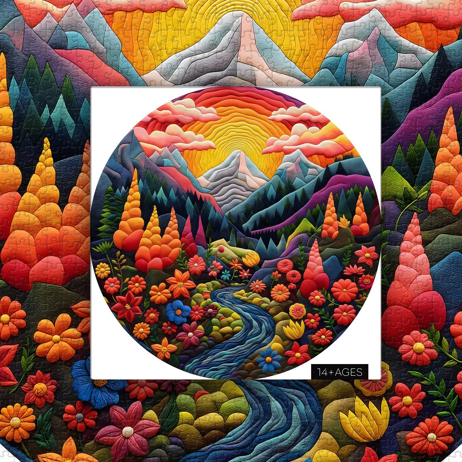 Rainbow Valley Jigsaw Entrati 1000 pezzi