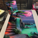 Moonlight Fairyland Jigsaw Puzzle 1000 pezzi