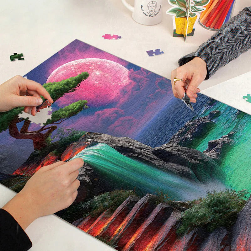 Moonlight Fairyland Jigsaw Puzzle 1000 pezzi