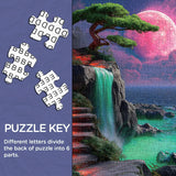 Moonlight Fairyland Jigsaw Puzzle 1000 pezzi