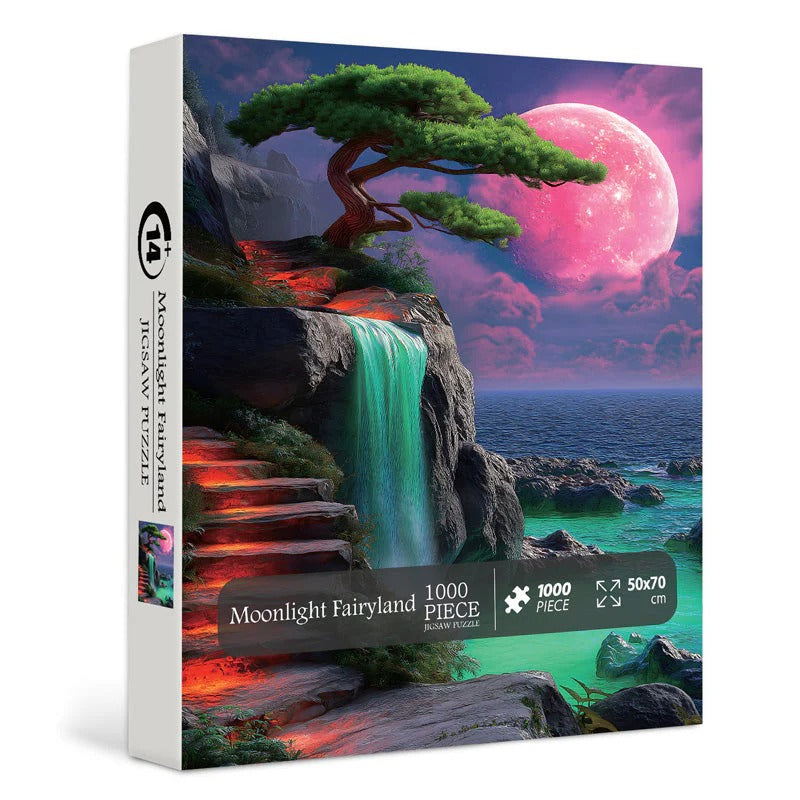 Moonlight Fairyland Jigsaw Puzzle 1000 pezzi