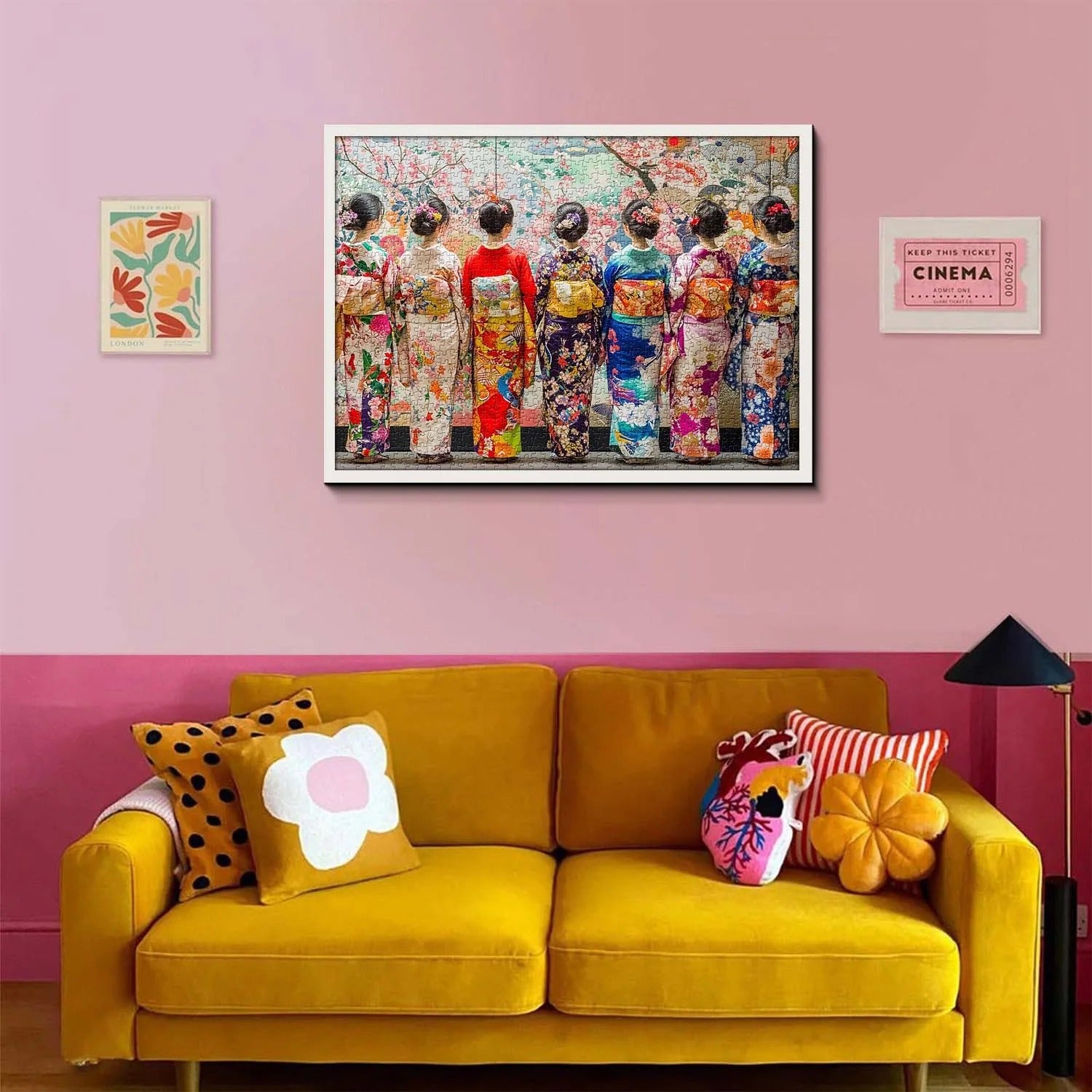 Élégant puzzle de cuillère kimono 1000 pièces