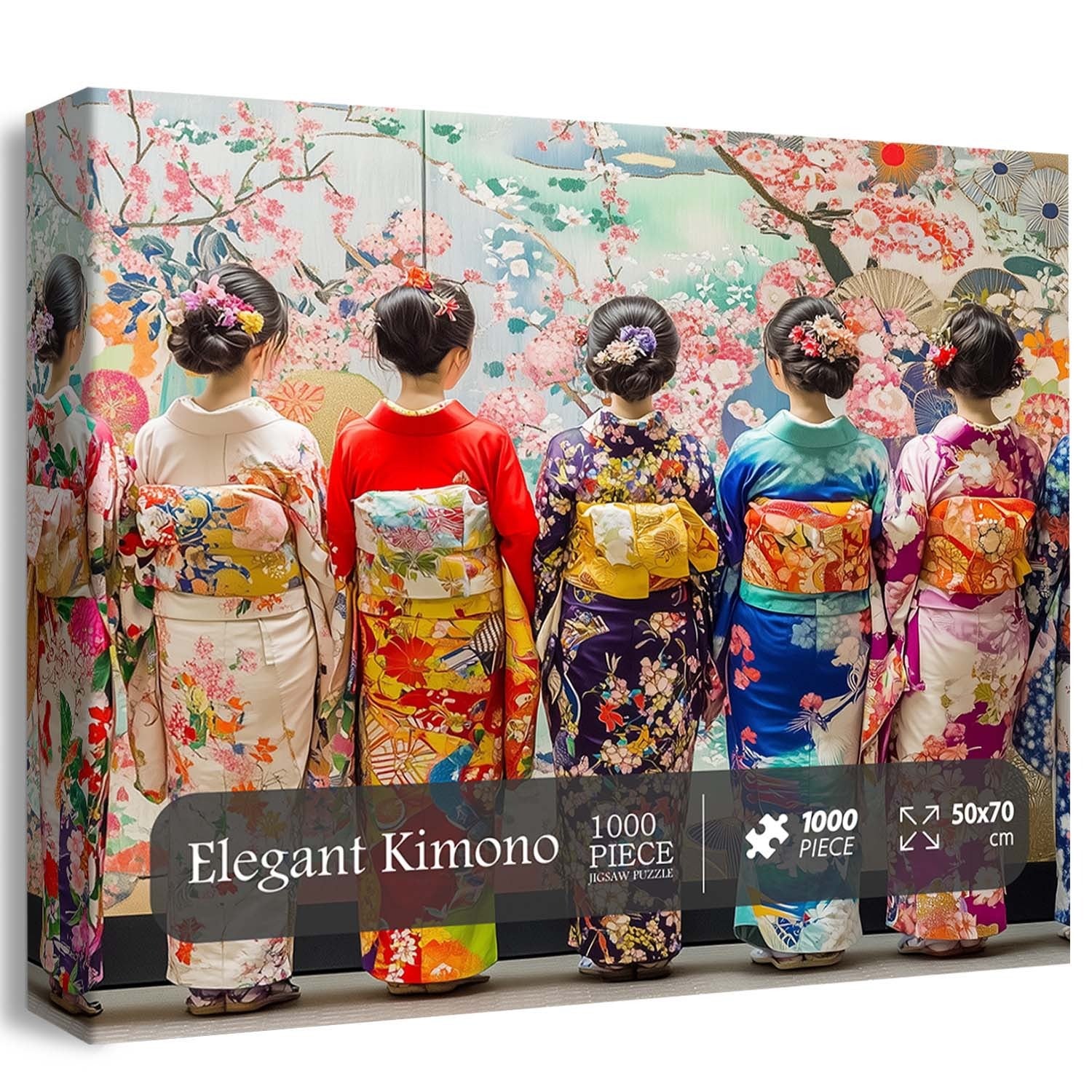 Élégant puzzle de cuillère kimono 1000 pièces
