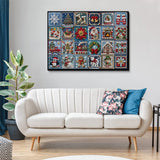 Blue Christmas Wonderland puzzle puzzle 1000 pezzi