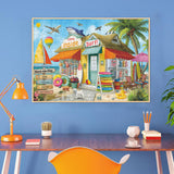 Leisurely Sea Shop Jigsaw Puzzle 500 Pieces
