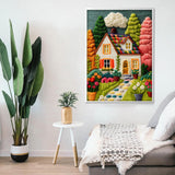 Puzzle con case colorate da 1000 pezzi