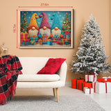 Gnomes de courtepointe de Noël puzzle 1000 pièces