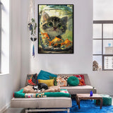 Cat And Fish Romance Jigsaw Puzzle 1000 Pieces