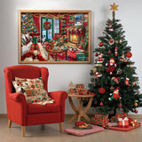 Accoglienti puzzle di Natale 1000 pezzi
