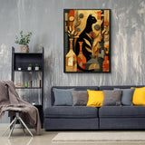 Puzzle con gatti floreali, 1000 pezzi