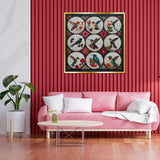 Hummingbirds Among Flowers Jigsaw Puzzle 1000 Pieces