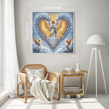 Divine Heart Radiance Jigsaw Puzzle 1000 Pieces