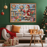 Puzzle de puzzle de la bénédiction du Père Noël 1000 pièces