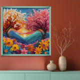 Diamond Paper Bloom Puzzle 1000 Teile