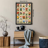 Puzzle Floral Medley Vintage 1000 pièces