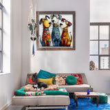 Vibrant Pup Squad Jigsaw Puzzle 1000 Pieces