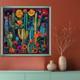 Patchwork Cactus Jigsaw Puzzle 1000 Pieces