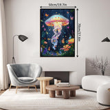 Floral Jellyfish Jigsaw Puzzle 1000 Pieces